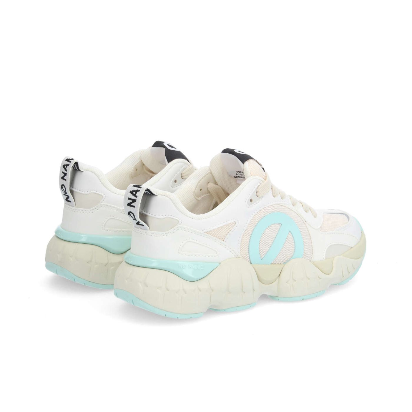KRAZEE RUNNER W - KNIT/DISCOLOR - BIANCO SPORCO/LILLA